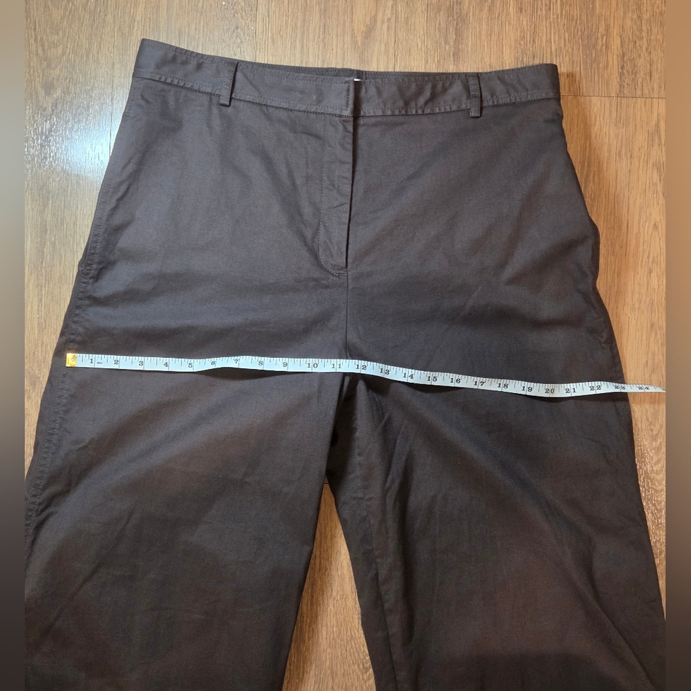 M.M.Lafleur Brown Wide-Leg Pants - Picture 8 of 9